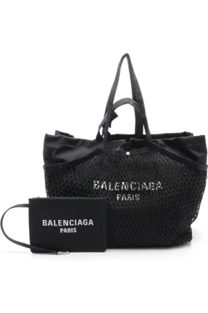 Balenciaga Pre-owned, Kobieta, Czarny, ONE SIZE, Nylon, Pre-owned Canvas totes