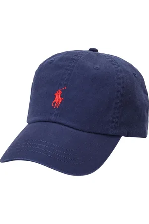 Ralph Lauren Akcesoria, Mężczyzna, Niebieski, ONE SIZE, Granatowy Chino Baseball Cap Akcesoria
