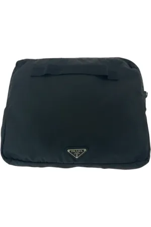Prada Pre-owned, Kobieta, Czarny, ONE SIZE, Nylon, Pre-owned Canvas clutches