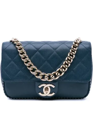 CHANEL Pre-owned, Kobieta, Niebieski, ONE SIZE, Skóra, Pre-owned Leather chanel-bags