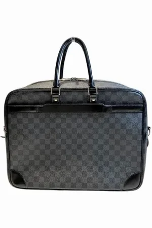 LOUIS VUITTON Pre-owned, Mężczyzna, Czarny, ONE SIZE, Skóra, Pre-owned płócienne torby Louis Vuitton
