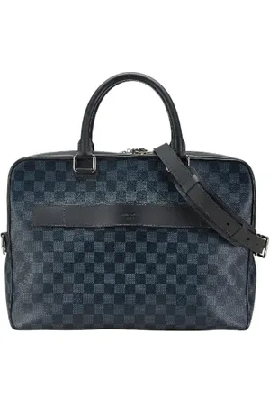 LOUIS VUITTON Pre-owned, Mężczyzna, Niebieski, ONE SIZE, Skóra, Pre-owned płócienne torby Louis Vuitton