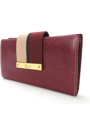 Gucci Pre-owned, Kobieta, brązowy, ONE SIZE, Skóra, Pre-owned skórzane portfele