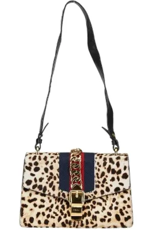Gucci Pre-owned, Kobieta, Beżowy, ONE SIZE, Skóra, Pre-owned Leather crossbody-bags