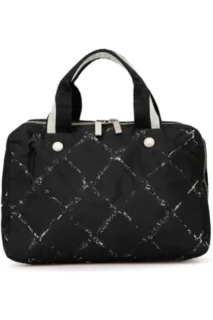 CHANEL Pre-owned, Kobieta, Czarny, ONE SIZE, Pre-owned Canvas handbags