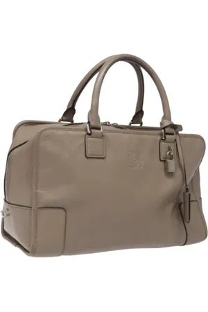 Loewe Pre-owned, Kobieta, Beżowy, ONE SIZE, Pre-owned Skórzane torebki