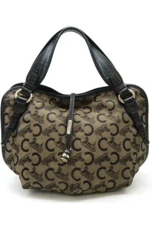 Céline Pre-owned, Kobieta, Czarny, ONE SIZE, Skóra, Pre-owned Canvas totes