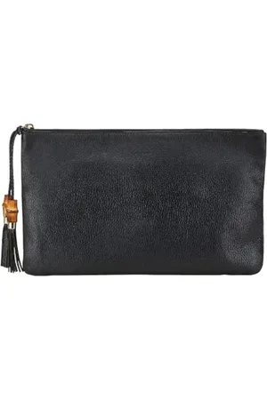 Gucci Pre-owned, Kobieta, Czarny, ONE SIZE, Skóra, Pre-owned Leather clutches