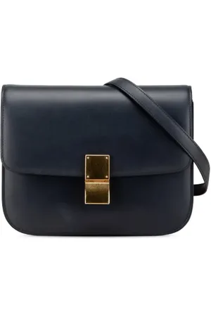 Céline Pre-owned, Kobieta, Niebieski, ONE SIZE, Pre-owned Leather crossbody-bags