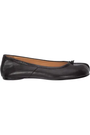 Maison Margiela Buty, Kobieta, Czarny, 36 EU, Gładkie Tabi Ballet Flats