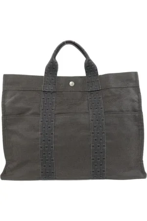Hermès Pre-owned, Kobieta, Szary, ONE SIZE, Pre-owned Canvas handbags
