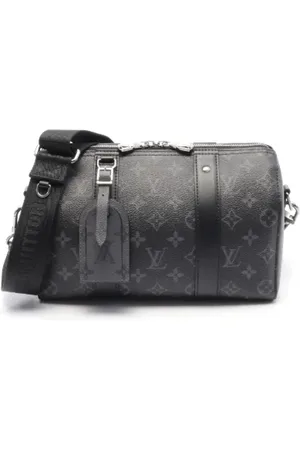LOUIS VUITTON Pre-owned, Kobieta, Szary, ONE SIZE, Skóra, Pre-owned Canvas crossbody-bags