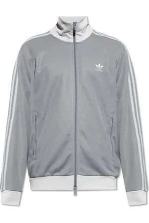 adidas Bluzy, Mężczyzna, Szary, S, Bluza ze stójką