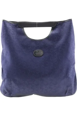 Céline Pre-owned, Kobieta, Niebieski, ONE SIZE, Skóra, Pre-owned Skórzane torebki