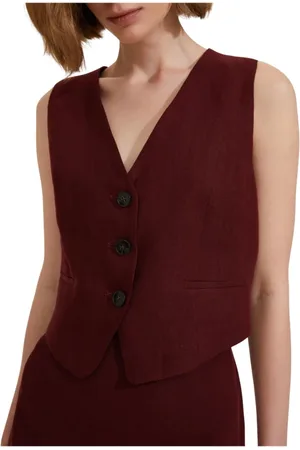 MARELLA Kurtki, Kobieta, Czerwony, XS, Kurtki Bordeaux dla Kobiet