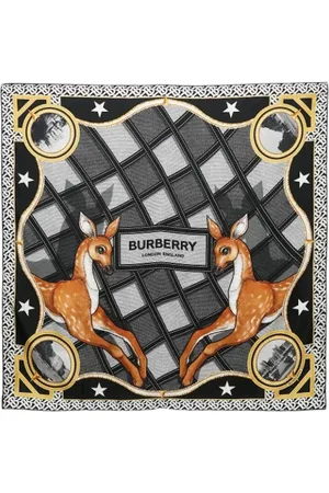 Burberry Pre-owned, Kobieta, Wielobarwność, ONE SIZE, Pre-owned Silk scarves
