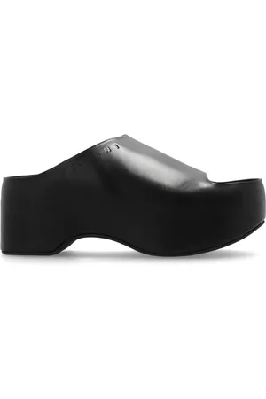 Marni Buty, Kobieta, Czarny, 36 EU, Skóra, Sandały na Koturnie