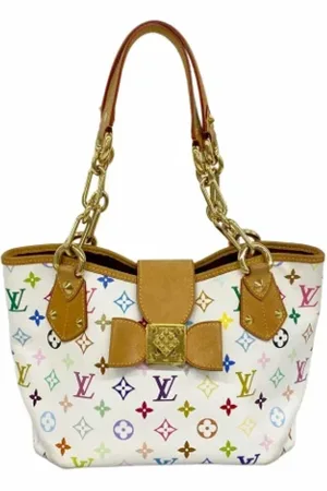 LOUIS VUITTON Pre-owned, Kobieta, Biały, ONE SIZE, Pre-owned płócienne torby Louis Vuitton