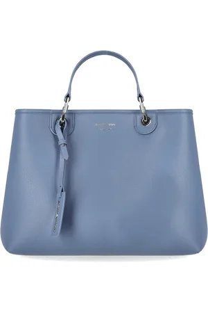 Emporio Armani Torebki, Kobieta, Niebieski, ONE SIZE, My EA Torba Shoppingowa z eko-skóry