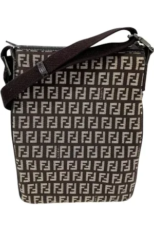 Fendi Pre-owned, Kobieta, brązowy, ONE SIZE, Pre-owned Canvas shoulder-bags
