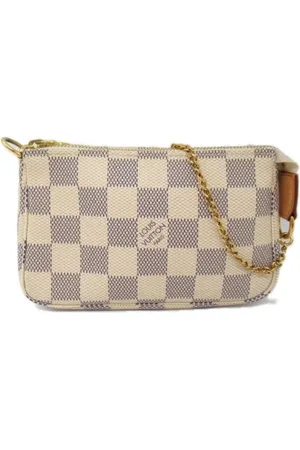 LOUIS VUITTON Pre-owned, Kobieta, Biały, ONE SIZE, Pre-owned Canvas clutches