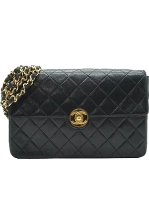 CHANEL Pre-owned, Kobieta, Czarny, ONE SIZE, Pre-owned Skórzane torebki