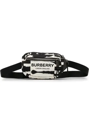 Burberry Pre-owned, Kobieta, Biały, ONE SIZE, Nylon, Pre-owned Canvas crossbody-bags