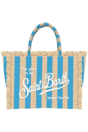 MC2 SAINT BARTH Torebki, Kobieta, Wielobarwność, ONE SIZE, Paski Mini Stroikowa Kosmetyczka