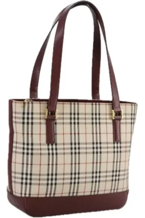 Burberry Pre-owned, Kobieta, Beżowy, ONE SIZE, Pre-owned Canvas handbags