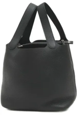 Hermès Pre-owned, Kobieta, Czarny, ONE SIZE, Skóra, Pre-owned skórzane torby na ramię