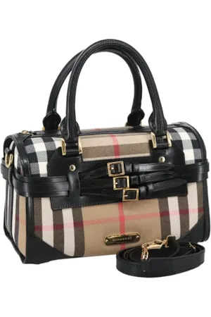 Burberry Pre-owned, Kobieta, Beżowy, ONE SIZE, Skóra, Pre-owned Canvas handbags