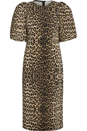 Co`Couture Sukienki, Kobieta, brązowy, XL, Leo Sukienka