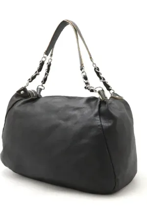 CHANEL Pre-owned, Kobieta, Czarny, ONE SIZE, Skóra, Pre-owned Leather totes