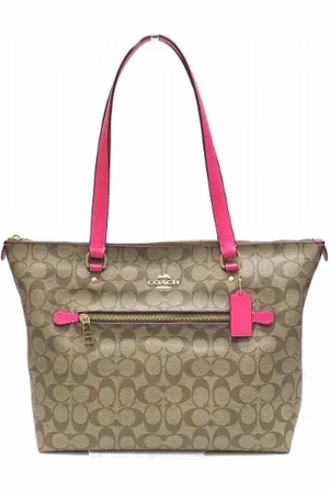 Coach Pre-owned, Kobieta, Zielony, ONE SIZE, Pre-owned Canvas shoulder-bags