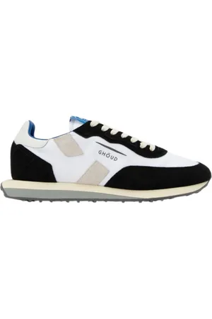 Ghoud Buty, Mężczyzna, Wielobarwność, 46 EU, Nylon, Białe płaskie buty Rush One