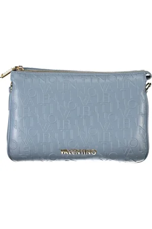 Valentino by Mario Valentino Torebki, Kobieta, Niebieski, ONE SIZE, Len, Niebieska torba polietylenowa | Stylowy model