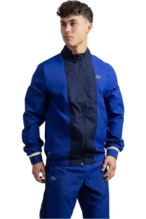 Lacoste Kurtki, Mężczyzna, Wielobarwność, XS, Medvedev Tennis Dres Treningowy Mężczyźni Niebieski