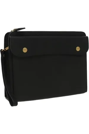 Burberry Pre-owned, Kobieta, Czarny, ONE SIZE, Skóra, Pre-owned Leather clutches