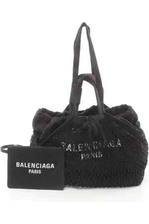 Balenciaga Pre-owned, Kobieta, Czarny, ONE SIZE, Len, Pre-owned Canvas totes