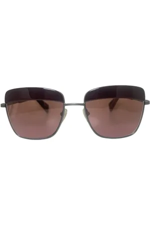 YOHJI YAMAMOTO Akcesoria, unisex, Czerwony, ONE SIZE, Stylowe Okulary Bordeaux