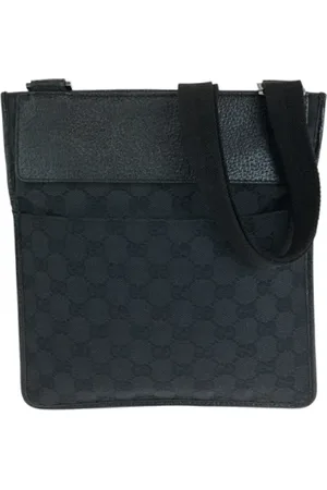 Gucci Pre-owned, Mężczyzna, Czarny, ONE SIZE, Pre-owned Canvas crossbody-bags