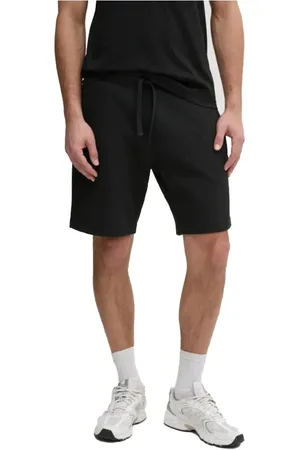 Calvin Klein Szorty, Mężczyzna, Czarny, XL, Czarne Szorty z Elastycznym Pasem