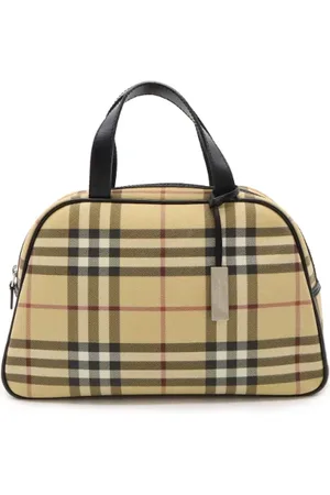 Burberry Pre-owned, Kobieta, Beżowy, ONE SIZE, Skóra, Pre-owned Canvas handbags