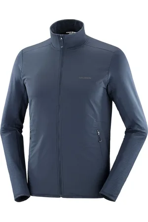 Salomon Sport, Mężczyzna, Niebieski, S, Niebieskie Noce Hybrid Lightwarm Kurtka