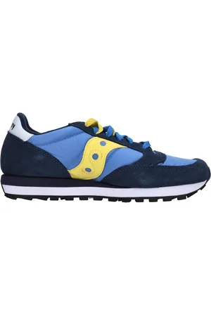 Saucony Buty, Mężczyzna, Niebieski, 42 EU, Zamsz, Trampki Niebieskie