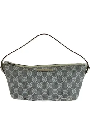 Gucci Pre-owned, Kobieta, Szary, ONE SIZE, Skóra, Pre-owned Canvas handbags