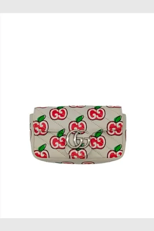 Gucci Pre-owned, Kobieta, Wielobarwność, ONE SIZE, Skóra, Pre-owned Skórzane torebki