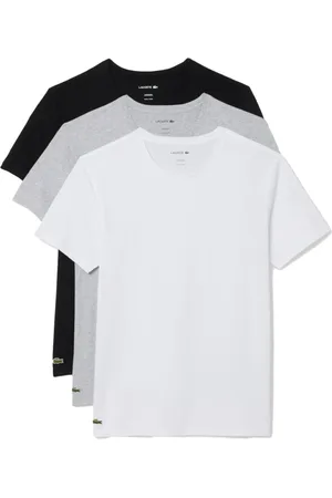 Lacoste Koszulki, Mężczyzna, Wielobarwność, S, Bawełna, Wielokolorowy T-shirt z logo z bawełny