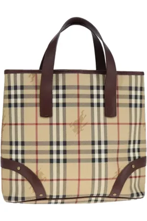 Burberry Pre-owned, Kobieta, Beżowy, ONE SIZE, Pre-owned Canvas handbags