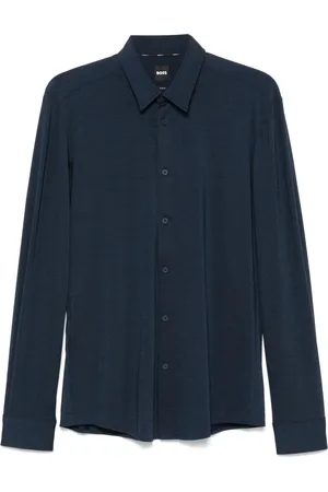 HUGO BOSS Koszule, Mężczyzna, Niebieski, 2XL, Koszula 
